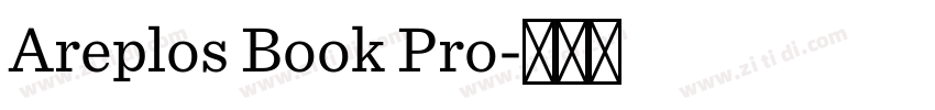 Areplos Book Pro字体转换